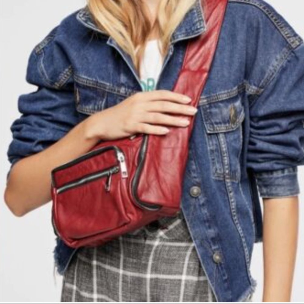 Free People Rhodes Distressed Bag By Pelechecoco
